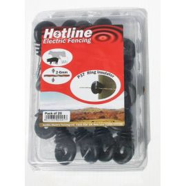 Ring Insulator for Wire, Polywire & Rope, image 