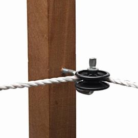 Corner Pulley Insulator for Wire, Polywire or Rope, image 