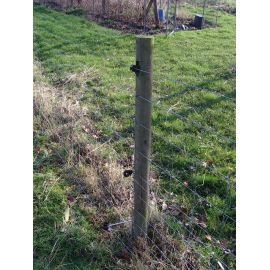 Solar Powered Electric Fence Protection for an Existing Poultry Pen, image 
