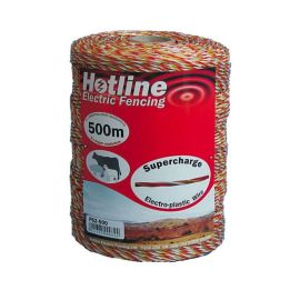 Supercharge 9-Strand Polywire 250m (orange and yellow), image 