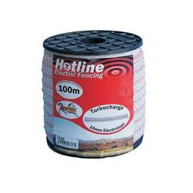 Value Plus Paddock Tape - 100m by 10mm, image 