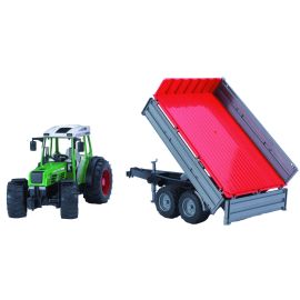 Fendt 209 S with tipping trailer  1:16, image 