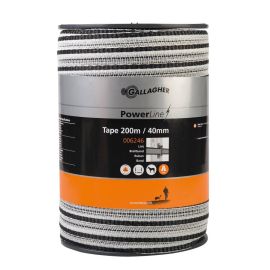 PowerLine tape 40mm White 200m, image 