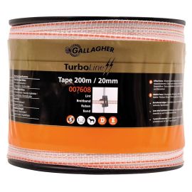 TurboLine tape 20mm White 200m, image 