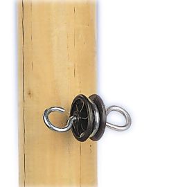 Gate handle anchor 2-way screw-in black (4), image 
