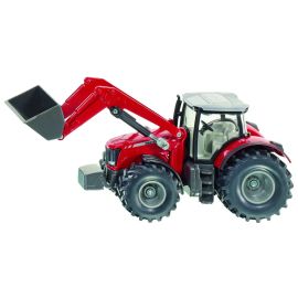 Siku - Massey Ferguson with frontloader 1:50, image 