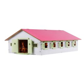 Kidsglobe - Horsestable with 9 boxes 1:32, image 