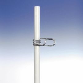 Stainless steel Clip for Fibreglass post 10mm (25), image 