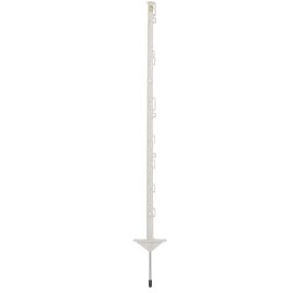 Plastic post PRO 1,05m, double foothold white (10), image 