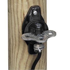 Gate handle anchor 3-way screw-on black (4), image 