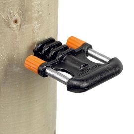 Gate handle anchor 2-way screw-in black (5), image 