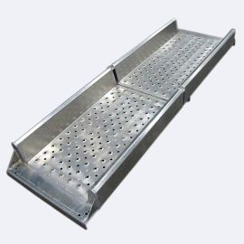 Split aluminium cattle platform , image 