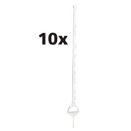 Duopack Horse post white 1,55m (2x5), image 