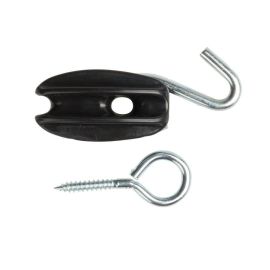 S-insulator black with hook and eye bolt (35), image 
