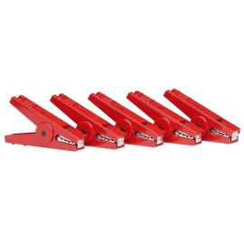 Crocodile clip Red (5), image 