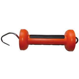 Soft touch gate handle orange for rope/wire (Stainless steel) (1), image 