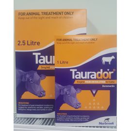 Taurador 5 mg/ml Pour-on Solution for Cattle 2.5lt, image 