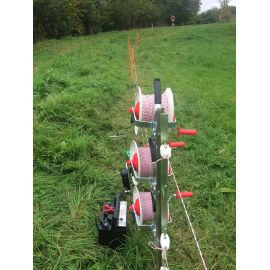 Electric Fencing Three Reel System