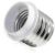 LED Corn Lamp 54W - E40, Fitting (cap): Lamp with adaptor E40/GES to E27/ES, image 