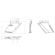 Novag Inverted "T"  LH Carbide blade, image 