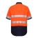 Cotton Open Front Short Sleeved Work Shirt with 3M Tape, image 