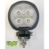 40W 3200 Lumen Round LED Work Light Deutsch Connector, image 