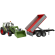 Bruder Fendt Vario 211, frontloader & trailer 1:16, image 