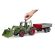 Bruder Fendt Vario 211, frontloader & trailer 1:16, image 