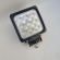 27W 2200 Lumen Square LED Work Light, image 