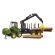 Bruder John Deere 1210E forwarder with 4 trunks and grab 1:16, image 