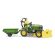 Bruder - John Deere Lawn Tractor with Trailer and Gardener, image 