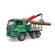 Bruder MAN TGA Timber truck with loading crane and 3 trunks  1:16, image 
