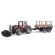 Bruder Massey Ferguson 7480 with frontloader and timber trailer  1:16, image 