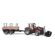 Bruder Massey Ferguson 7480 with frontloader and timber trailer  1:16, image 