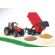 Bruder Massey Ferguson 7480 with tipping trailer  1:16, image 