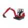 Bruder Schaeff HR16 Mini excavator 1:16, image 