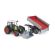 Bruder Claas Nectis 267F with Frontloader and Tipping Trailer 1:16, image 