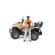 Bruder Quad with driver 1:16, image 
