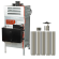 ZM100 Multi Fuel ‘Waste Oil’ Heater 8-30Kw 102,500 BTU with Flue Kit, image 