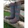 Chatsworth Water Repellent Brown and Navy Tall Leather Boot, image 