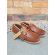 Youths Dartmouth Conker Leather Boat Shoe, image 