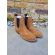 Ella Tan Brogue Suede Chelsea Boot, image 
