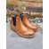Wexford Tan Brogue Leather Dealer Boot, image 