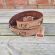 Snaffle Leather Belt - Tobacco Suede, image 