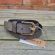 Snaffle Leather Belt - Olive Suede, image 