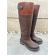 Windsor Tall Leather Back Zip Country Boot, image 