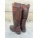 Windsor Tall Leather Back Zip Country Boot, image 