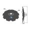 Niaux 200 Discs - 510mm x 6mm Pilot Hole Size - Flat, image 