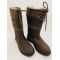 Ascot Fully Water Repellent Brown Short Leather Boot, image 