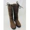 Chatsworth Fully Water Repellent Brown Tall Leather Boot, image 